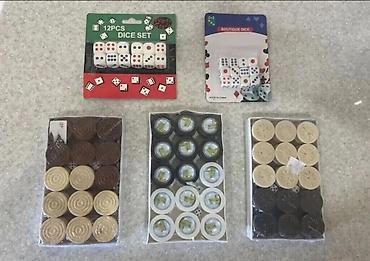 nerd dasi: Stolüstü oyunlar dəsti – domino, loto və zərlər - Domino: Taxta — 4