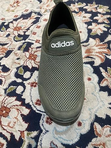 слипоны кеды: Мужские кроссовки, 43, Adidas, Новый, цвет - Зеленый — 2