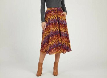 spódnice plisowane długie allegro: Sinsay, Women`s skirt, size S