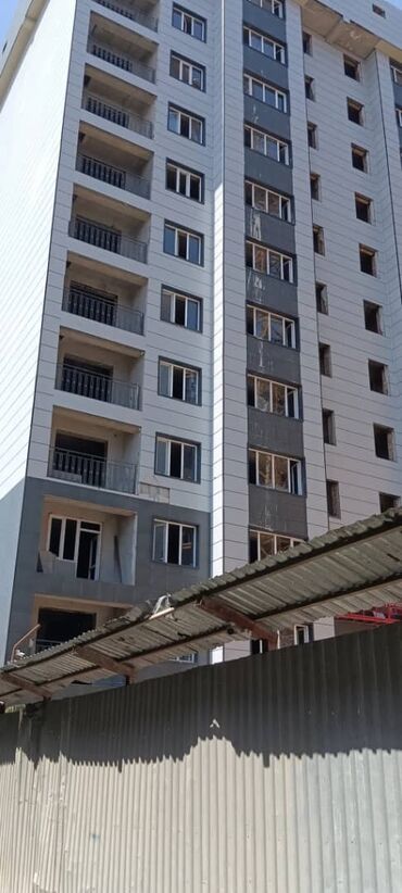 недостроенные дома в бишкеке: 1 бөлмө, 43 кв. м, Элитка, 4 кабат, ПСО (өзү оңдоп түзөтүп бүтүү үчүн)