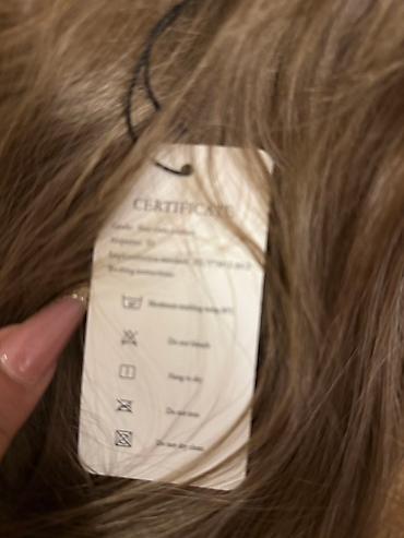 Təbii saçlar, pariklər: Parik, Süni — 5