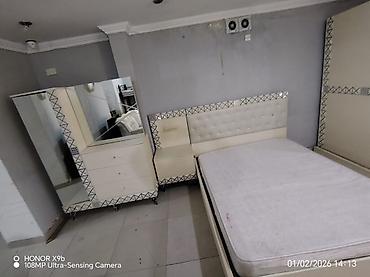 Yataq otağı dəstləri: İkinəfərlik çarpayı, Dolab, Türkiyə, İşlənmiş — 7