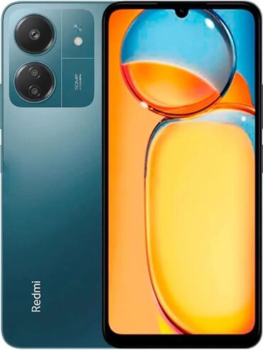 а 33 телефон: Redmi, Redmi 13C, Б/у, 128 ГБ, цвет - Синий, 1 SIM, 2 SIM, eSIM