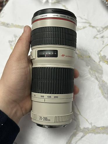 kompüter çanta: Canon EF 70-200mm f/4L USM telefoto zum obyektiv - Obyektiv növü — 1