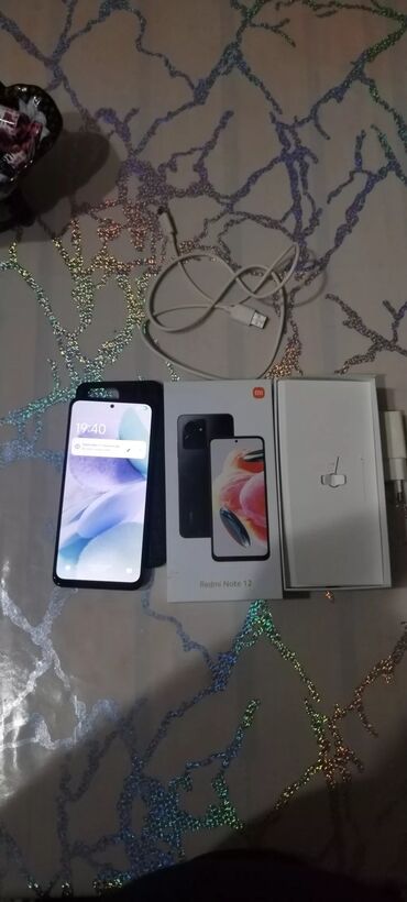 Xiaomi: Xiaomi Redmi Note 12, 256 GB, 
 Barmaq izi, Face ID