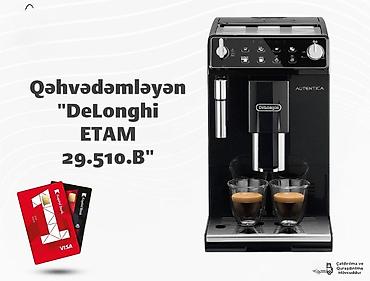 süd pompası: Qəhvədəmləyən "DeLonghi ETAM29.510.B"DeLonghi ETAM29.510.B – DeLonghi — 1