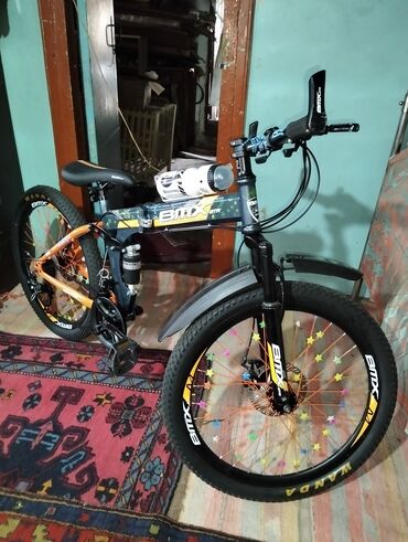 велосипеды из германии бишкек: İşlənmiş Dağ velosipedi 24", sürətlərin sayı: 7, Ünvandan götürmə, Ödənişli çatdırılma