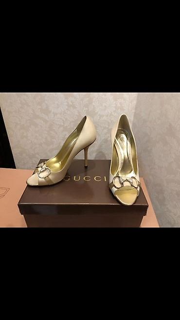 Tuflilər: Tuflilər, Gucci, Ölçü: 36.5, rəng - Bej, Yeni — 4
