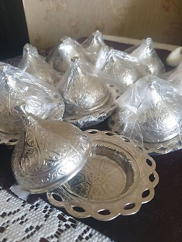 Qab-qacaq və mətbəx ləvazimatları: Sunumluk qablar.12ədəddir Türkiyədən alınıb. Restoranlarda kafelərdə — 5