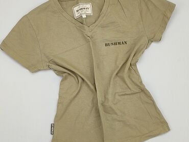 bluzki dekolt w serce: T-shirt, L, stan - Idealny
