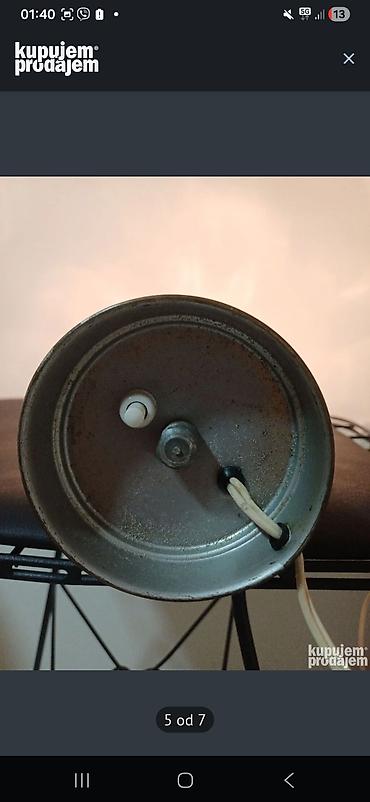 bulit: Stona lampa “Sarajevo – Umjetnički zanat” (Made in Yugoslavia) - — 5
