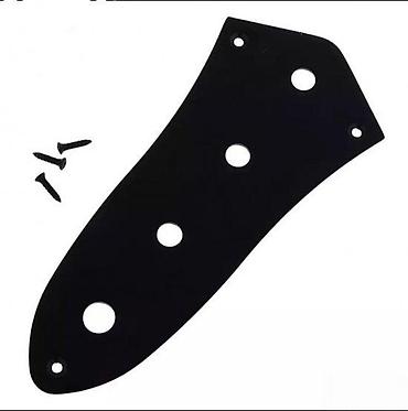 bas gitara cena: JAZZ BASS CONTROL PLATE CHROME - DVE BOJE | Slanje po dogovoru ili — 2