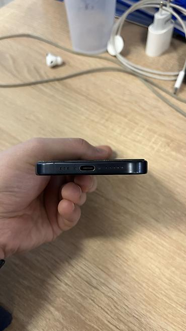 Apple iPhone: IPhone 15 Pro, 128 GB, Blue Titanium, Barmaq izi, Face ID, Sənədlərlə — 5