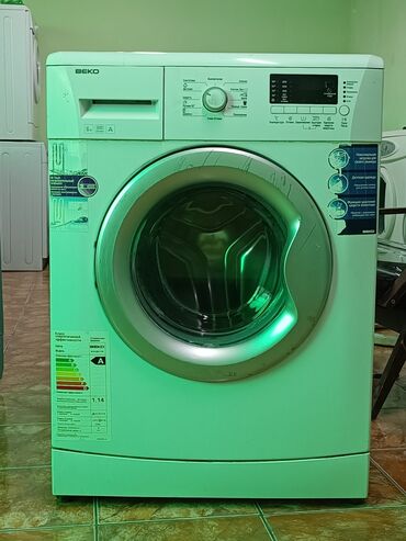ремонт стиральной машины ош: Стиральная машина Beko, Б/у, Автомат, До 6 кг, Полноразмерная