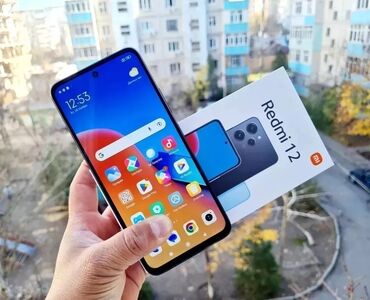 компьютерные мыши real el: Redmi, Redmi Note 12, Б/у, 256 ГБ, цвет - Черный, 2 SIM, eSIM