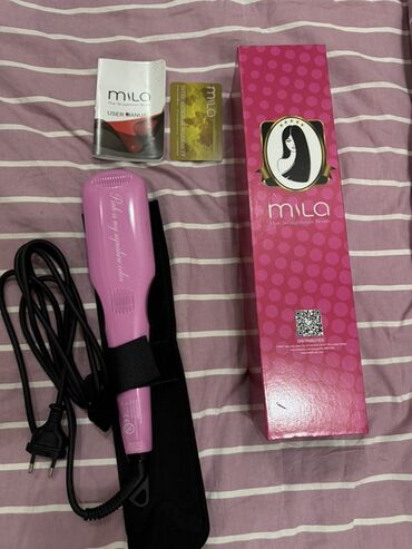 фен для волос: Mila Hair Straightener Brush – elektrikli saç düzləşdirən daraq