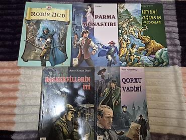 Bədii ədəbiyyat: Klassik macəra və detektiv janrlı illüstrasiyalı kitablar dəsti — 1