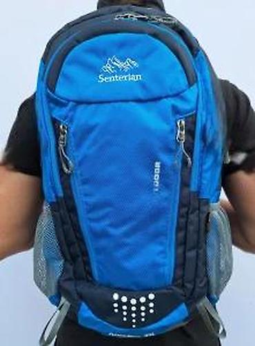 Sportske torbe i rančevi: Planinarski ranac Senterlan Adventure 35L – plavo/crni - Zapremina — 17