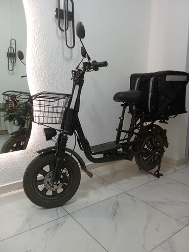 купить аккумулятор для электроскутера: Электрический скутер с грузовыми опциями - Электропривод, колёса