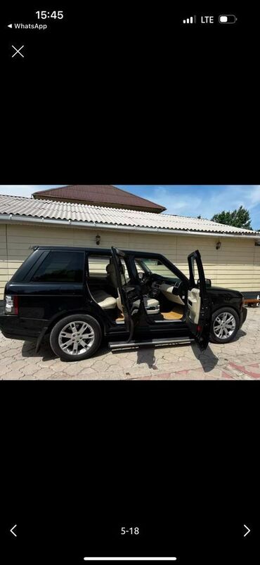 Land Rover: Land Rover Range Rover: 2010 г., 5 л, Автомат, Бензин, Внедорожник — 5