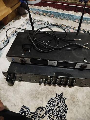 Усилители звука: Профессиональный усилитель-микшер TARBOC MP-VCM350L + UHF-приёмник — 12