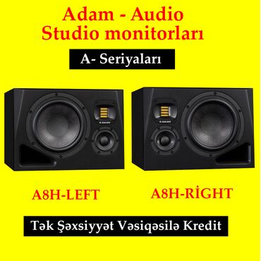 Dinamiklər və kolonkalar: Adam - Audio studiya monitorları və subwooferləri yeni nəsil ( kalonka