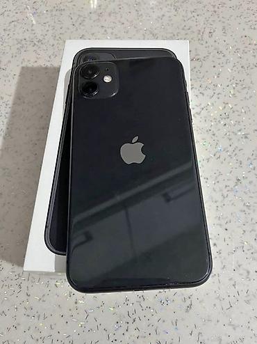 irşad electronics iphone 11: IPhone 11, 128 GB, Qara, Simsiz şarj — 1