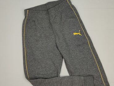 czerwone skarpety do garnituru: Sweatpants, Puma, 12 years, 152, condition - Very good
