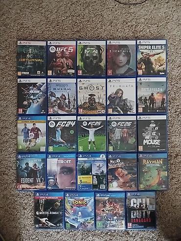 Диски PS5/PS4: - Pragmata — 3800 - Ghost of Yōtei — 3800 - Assassin’s