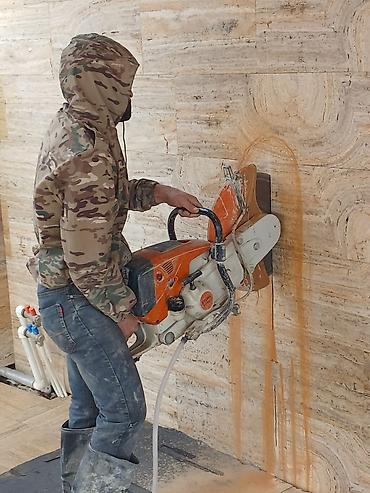 Beton işləri: Beton kəsmə xidməti - Armaturlu/armatursuz beton, dəmir-beton — 11