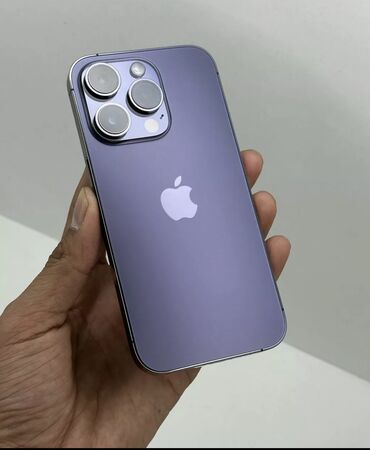 Apple iPhone: IPhone 14 Pro, Б/у, 128 ГБ, Зарядное устройство, Чехол, Коробка, 94 %
