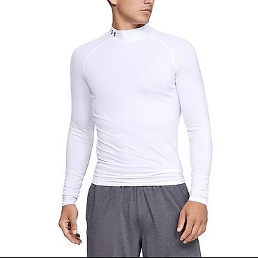 компрессионные футболки: Мужской спортивный костюм, 2XL, Under Armour, Новый, цвет - Белый — 2