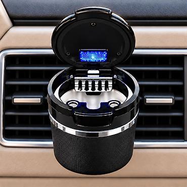 Nəqliyyat: Chevrolet loqolu avtomobil üçün LED işıqlı külqabı — qara İç hissəsi — 4