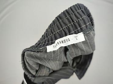 szare dresy: Terranova, Spodnie materiałowe damskie, rozmiar L — 4