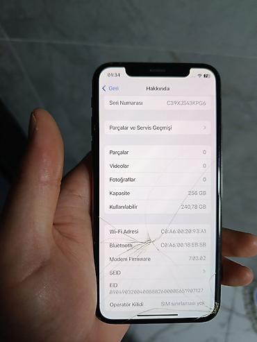 iphone 13 pro islənmis: IPhone Xs, 256 GB, Qızılı, Face ID — 1