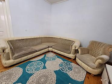 kreditle künc divanlar: Künc divan dəsti – geniş L formalı divan + 1 ədəd kreslo - Dizayn — 2