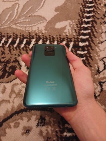 zapchasti na telefon flai izi 3: Xiaomi Redmi Note 9, 64 ГБ, цвет - Зеленый, 
 Сенсорный, Отпечаток пальца, Две SIM карты