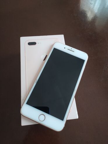 iphone 8 irsad electronics: IPhone 8 Plus, 64 GB, Qızılı, Zəmanət, Barmaq izi