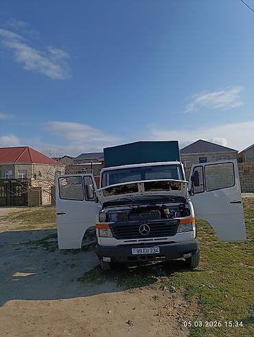 99 maşını: Mercedes-Benz 612D yük maşını - Gövdə: tentli, yüksək bortlu — 8