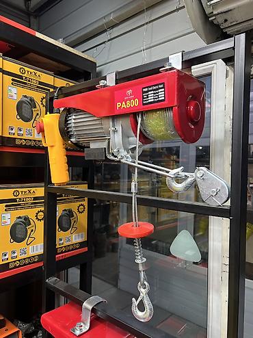 Другие инструменты: Электрическая тельфер-лебедка 800кг Напряжения 220вольт Мощность — 2