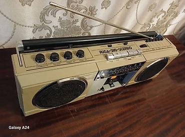 səs gucləndrici: RİGA-310 Stereo RadioTehnika maqintafon kaset Radio:ДВ СВ УКВ İşlək — 3