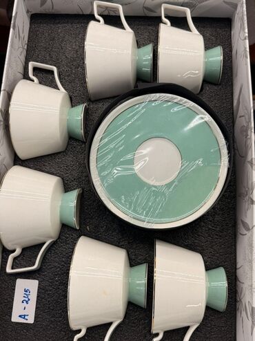 Çay dəstləri və servizlər: Çay dəsti, rəng - Ağ, Farfor, 6 nəfərlik — 29