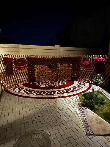 Аренда юрт: Аренда юрты, Каркас Деревянный, 85 баш, Стулья, Стол, С полом — 9