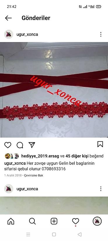 xonça satışı: Muncuq bel bagllari — 6