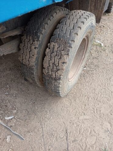 Yük maşınları: Yük maşını – GAZ (klassik kabinli), mavi rəngdə taxta bortlu kuzov — 4