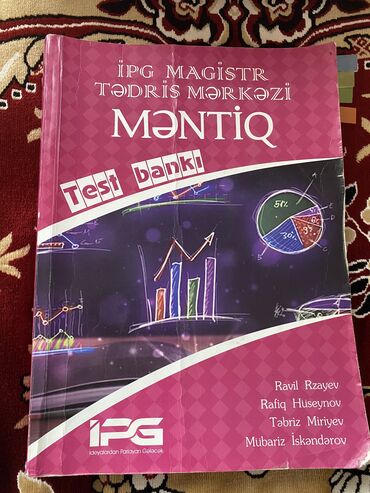 4 cu sinif riyaziyyat testleri ve cavablari: İpg magistr üçün məntiq kitabı. 4 man. Səliqəlidir, içərisi yazılmayıb