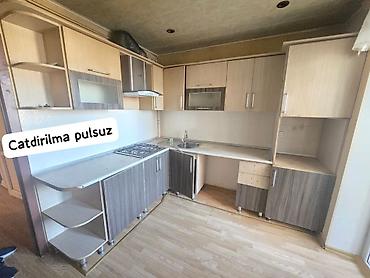 Mətbəx mebeli satılır – hazır sökülüb, usta tərəfindən. Komplektə