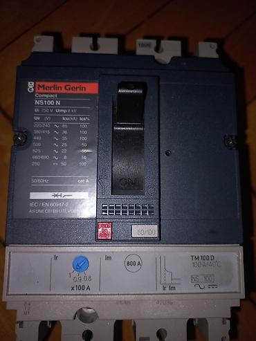 schneider: Schneider Electric Elektrik avtomat, 3 faza, 38 Vt, Kredit yoxdur, Zəmanətli, Ünvandan götürmə — 4