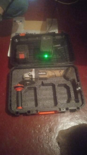 Alətlər: Makute simsiz bucaqslı daşlayıcı (angle grinder) dəsti - Model — 1