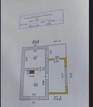 Продажа домов: 1 комната, 30 м², 4 соток, Бишкек, Ала-Тоо ж/м Агентство недвижимости — 7